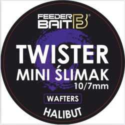 FB35-5 Feeder Bait Twister Mini Ślimak Wafters 10/7mm - Halibut