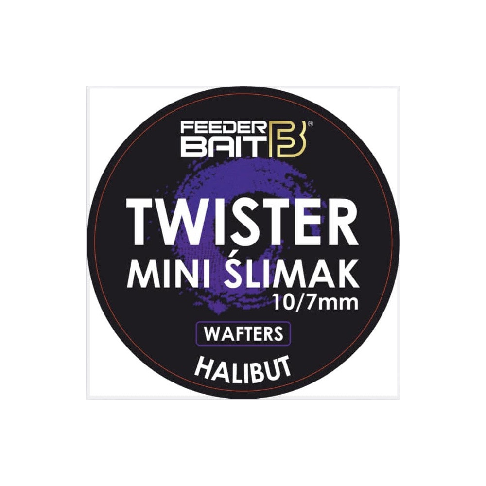 FB35-5 Feeder Bait Twister Mini Ślimak Wafters 10/7mm - Halibut