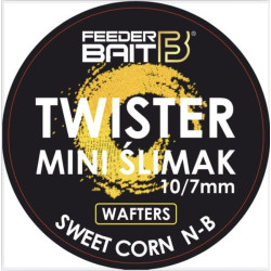 FB35-8 Feeder Bait Twister Mini Ślimak Wafters 10/7mm - Sweetcorn & N-B
