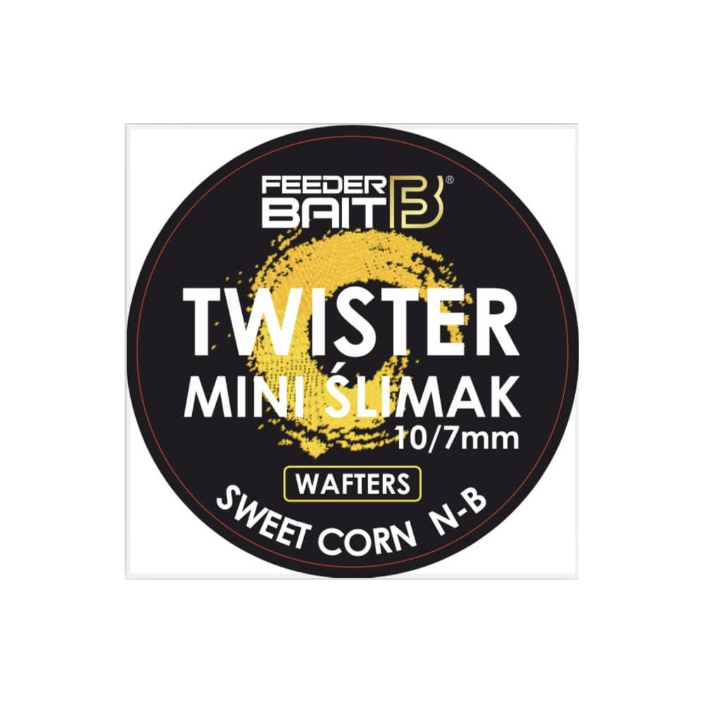 FB35-8 Feeder Bait Twister Mini Ślimak Wafters 10/7mm - Sweetcorn & N-B