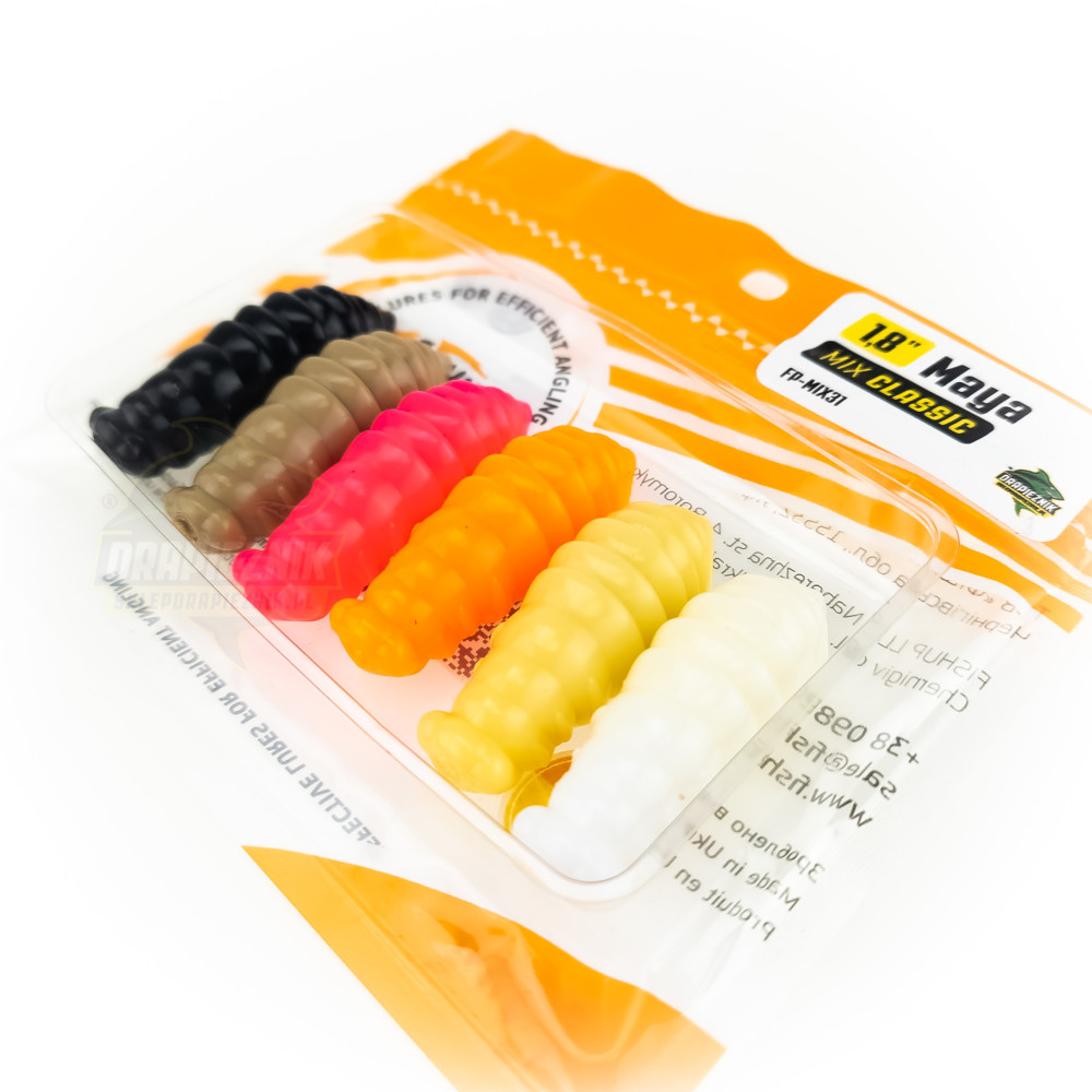 Zestaw gum FishUp Maya 1.8" - MIX CLASSIC