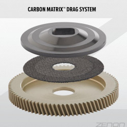 1552845 Multiplikator Abu Garcia Zenon MG-LTX Low Profile