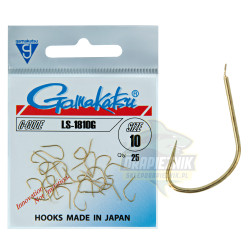 Haczyki Gamakatsu 1810G złote