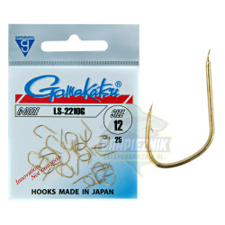 Haczyki Gamakatsu 2210G złote