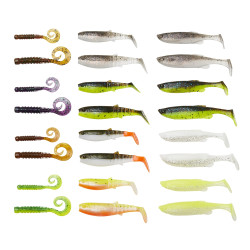82334 Zestaw gum Savage Gear Perch Academy Kit Mixed Colors 32pcs