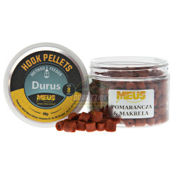 Pellet MEUS Durus na włos 8mm - Pomarańcza & Makrela