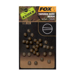 CAC769 Fox Edges - Camo Tapered Bore Beads 4mm
