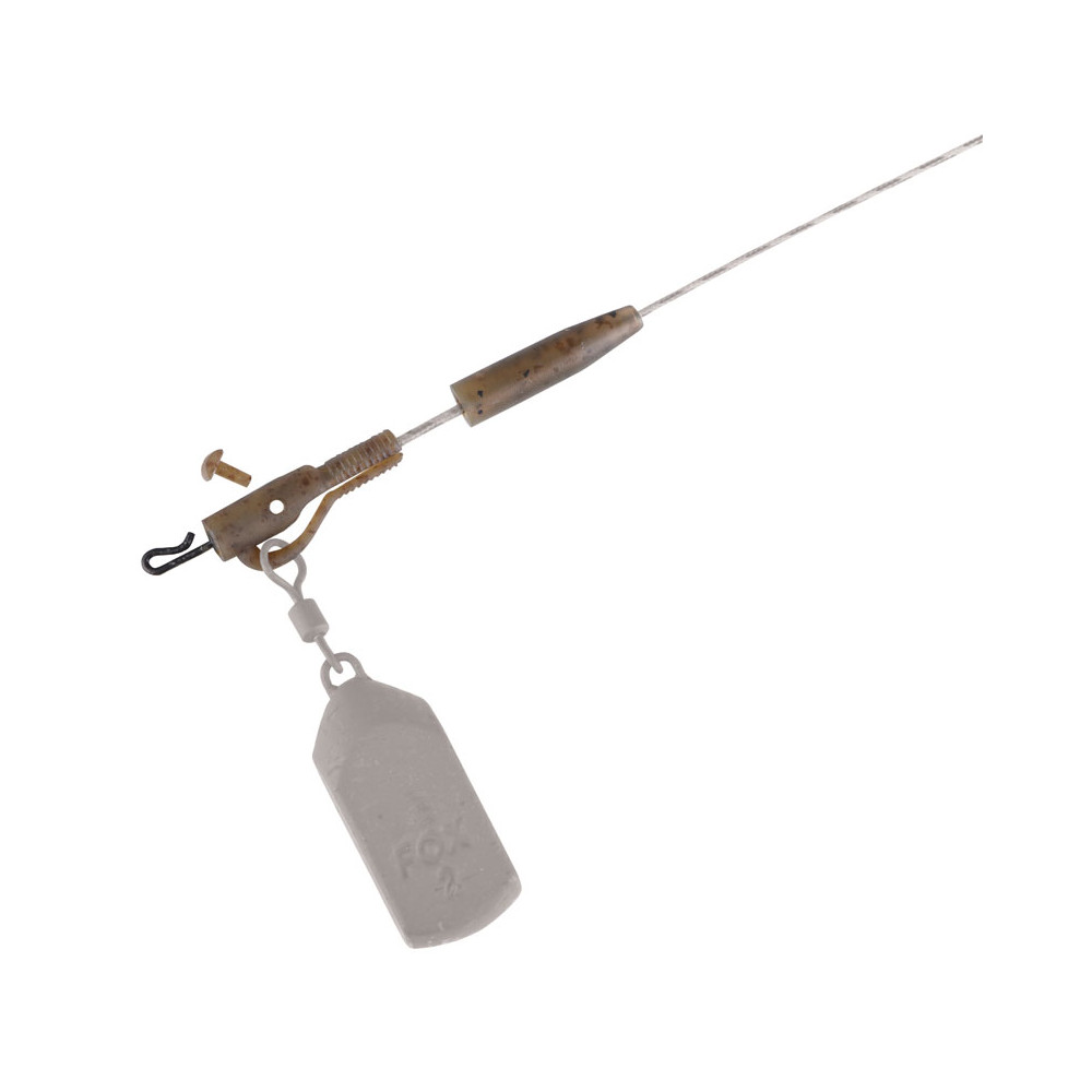 CAC776 Fox Edges - Camo Power Grip Lead Clip Kit - Size 7