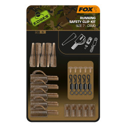 CAC803 Fox Edges - Camo Running Safety Clip Kit - Size 7