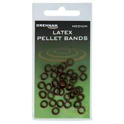 Gumki do pelletu Drennan Latex Pellet Bands - Medium // Średnie