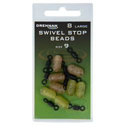 Łączniki z krętlikiem Drennan Swivel Stop Beads - Large // Duże