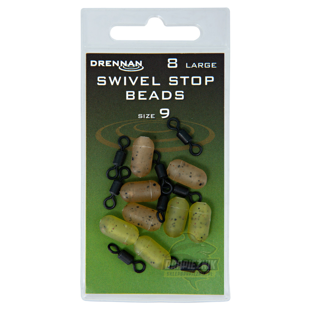 Łączniki z krętlikiem Drennan Swivel Stop Beads - Large // Duże