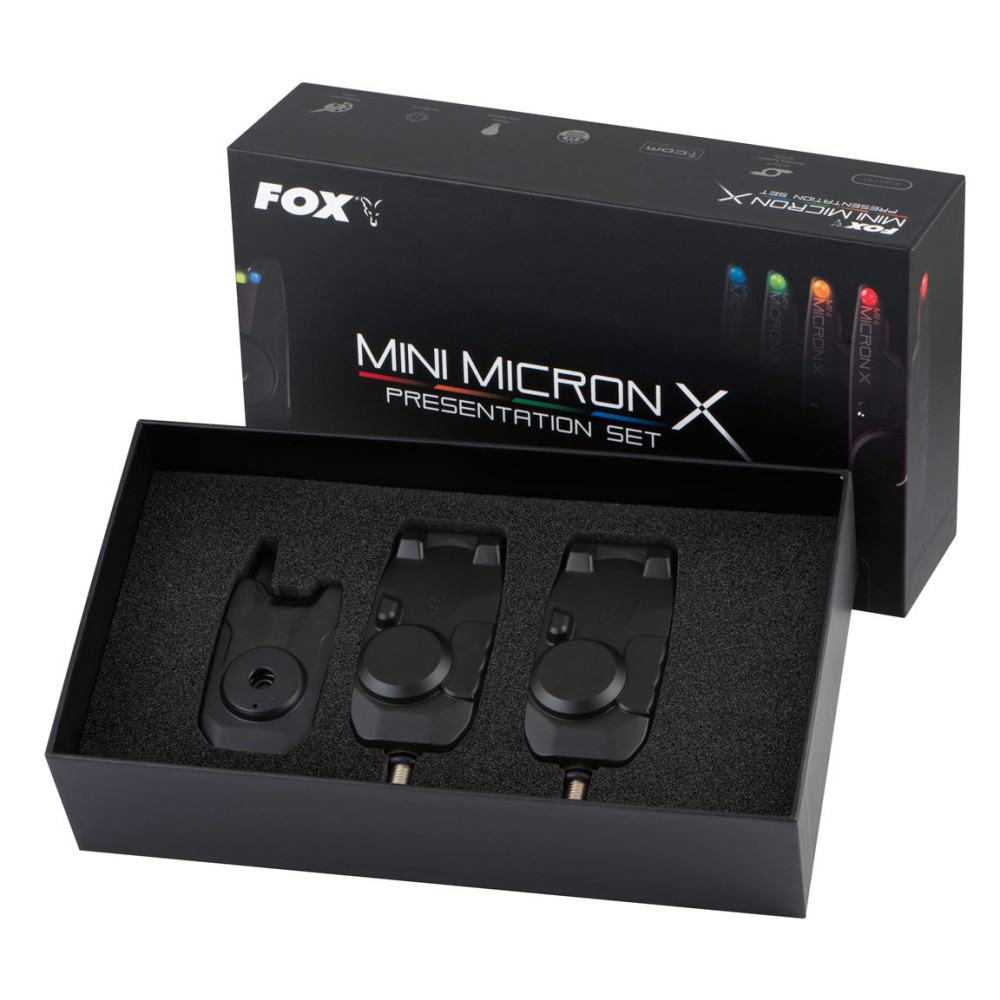 CEI197 Zestaw sygnalizatorów Fox Mini Micron X Set - 2 Rod