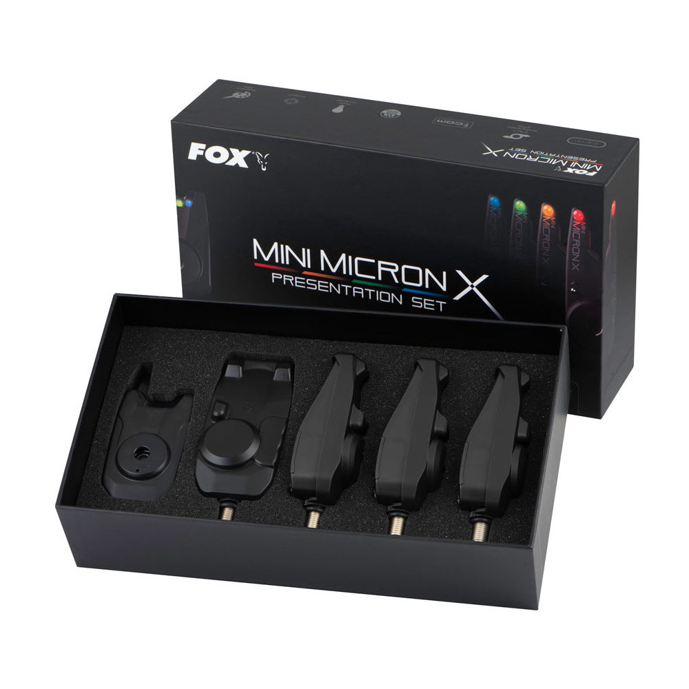 CEI199 Zestaw sygnalizatorów Fox Mini Micron X Set - 4 Rod