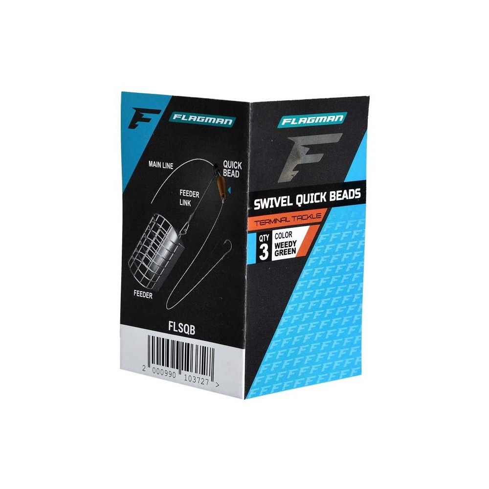 FLSQB Łączniki Flagman Swivel Quick Beads