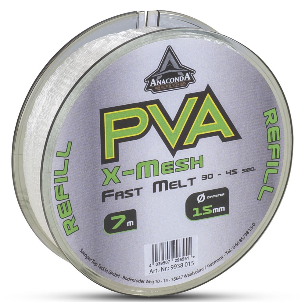 9938015 Siatka zapasowa Anaconda Fast Melt PVA X-Mesh Refill 7m - 15mm