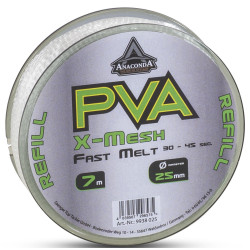 9938025 Siatka zapasowa Anaconda Fast Melt PVA X-Mesh Refill 7m - 25mm