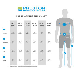 Spodniobuty Preston Heavy Duty Chest Waders