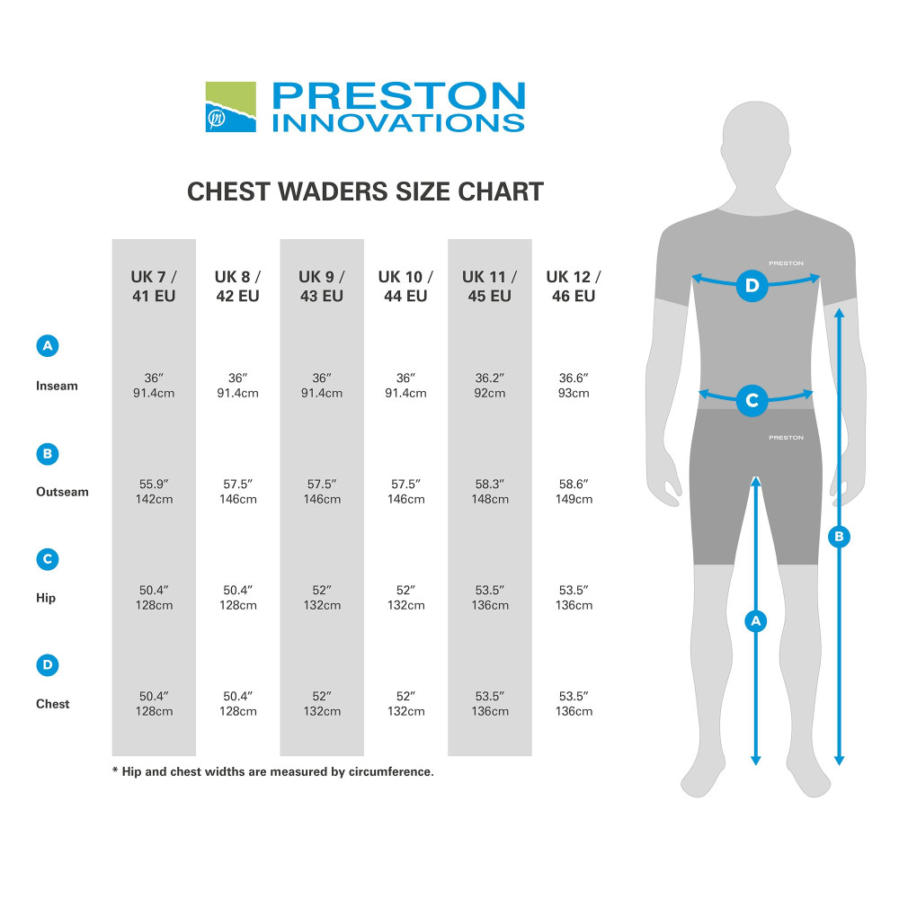 Spodniobuty Preston Heavy Duty Chest Waders