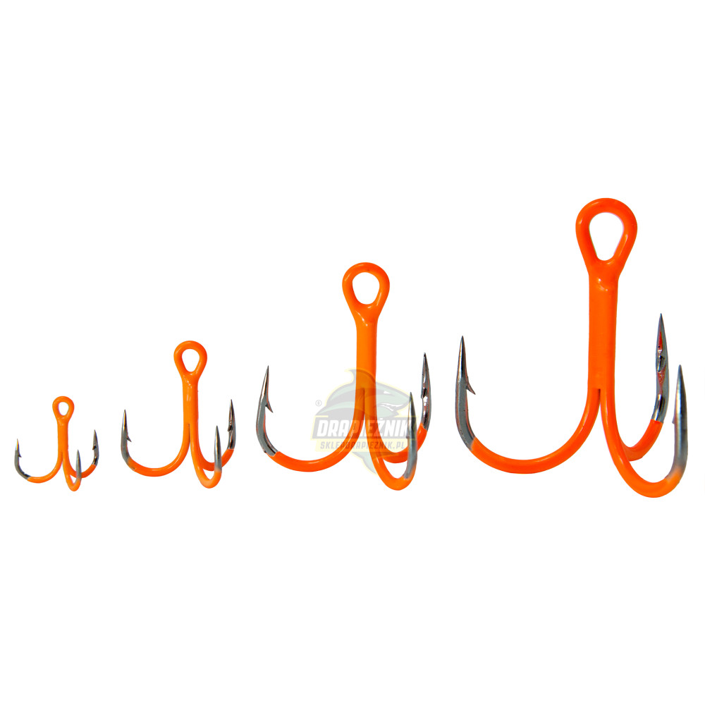 Kotwiczka Gurza Round Treble ST-36 UV ORANGE