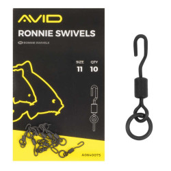 A0640075 Akcesoria karpiowe Avid - Ronnie Swivels