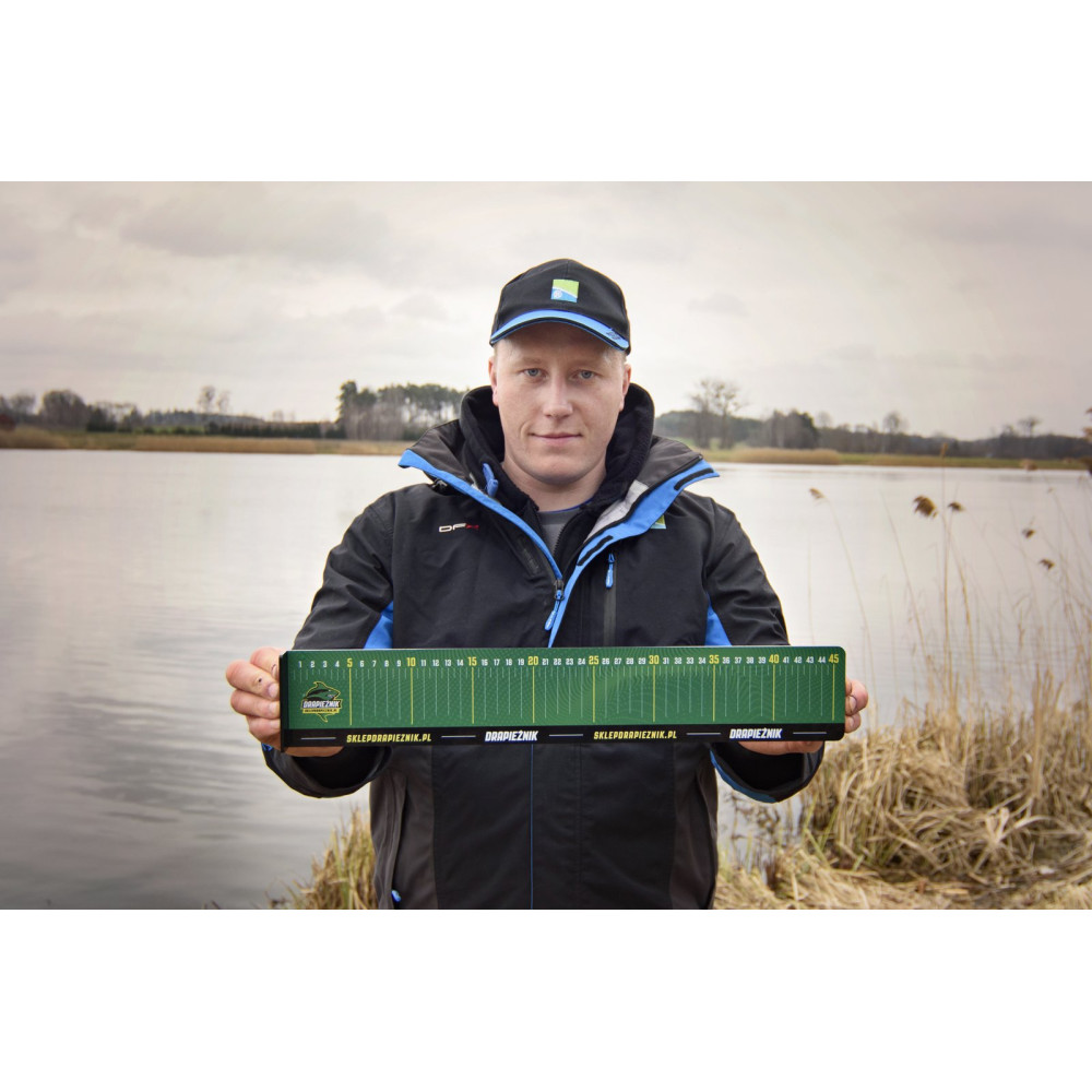 Sztywna miarka wędkarska Drapieżnik - 45cm