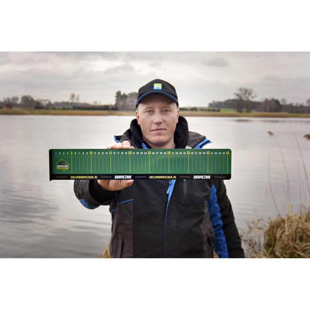 Sztywna miarka wędkarska Drapieżnik - 45cm