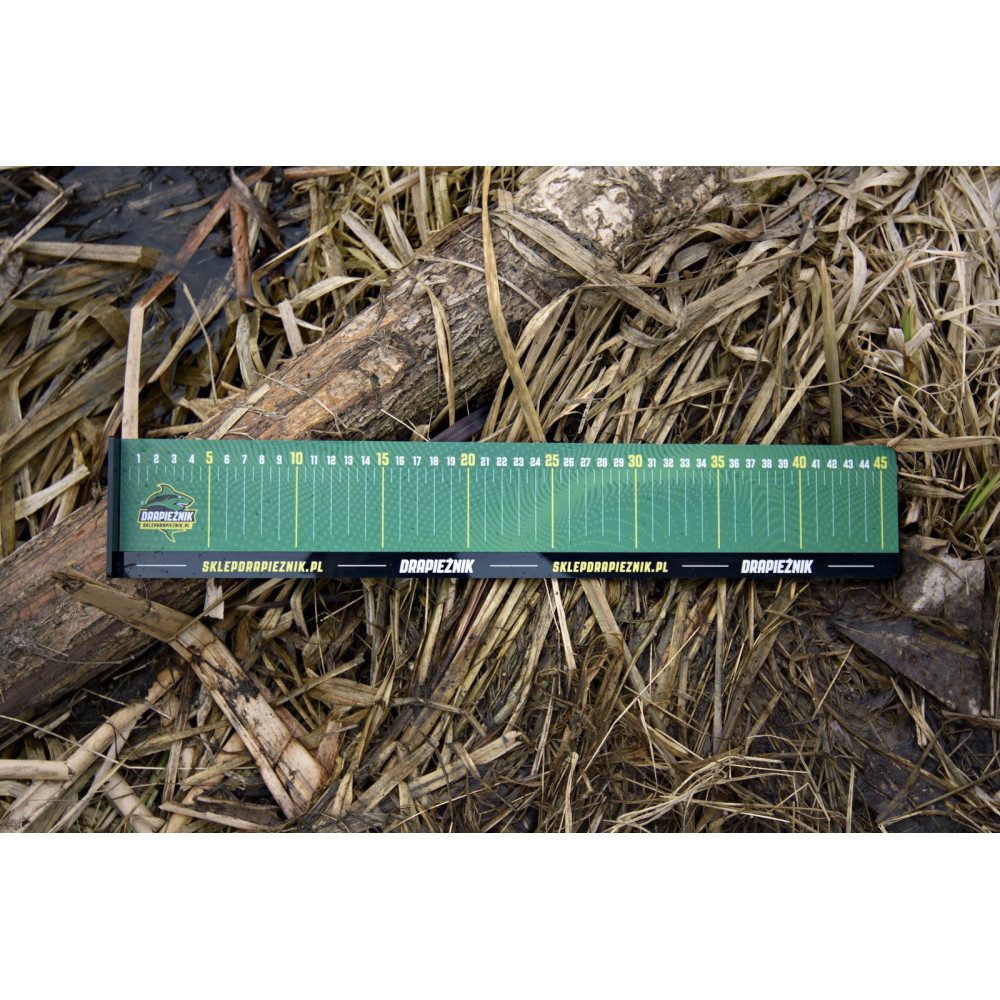 Sztywna miarka wędkarska Drapieżnik - 45cm