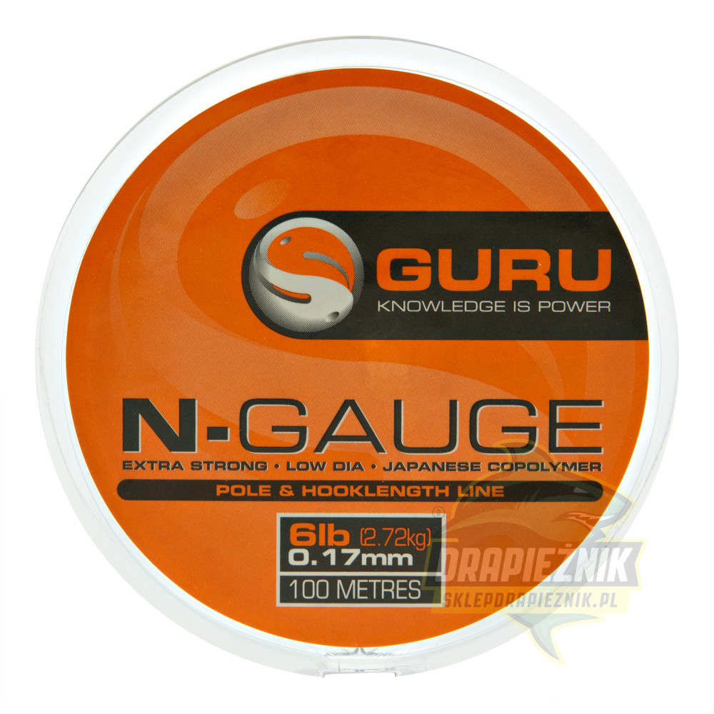 Żyłka Guru N-Gauge 100m - 0.17mm // 6lb