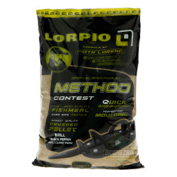 ZA-LO500 Zanęta Lorpio Method Contest 2kg - Krill & Black Pepper