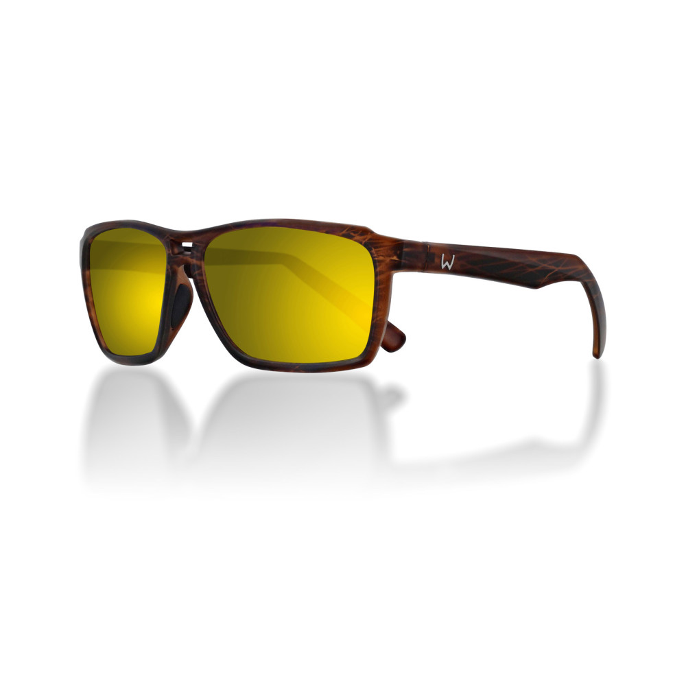 K05-725-OS Okulary Westin W6 Street 150 - Matte Brown Stripe / Yellow