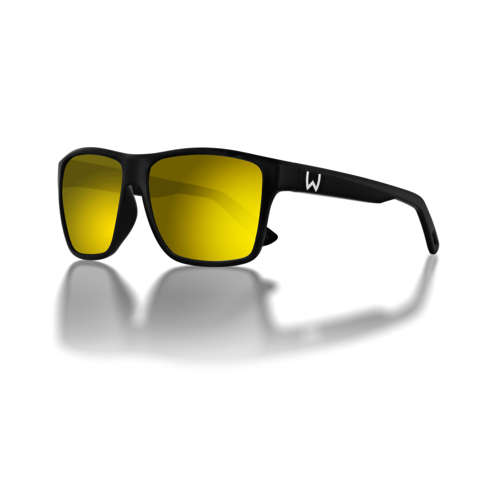 K06-731-OS Okulary Westin W6 Street 200F FLOATING - Matte Black / Yellow