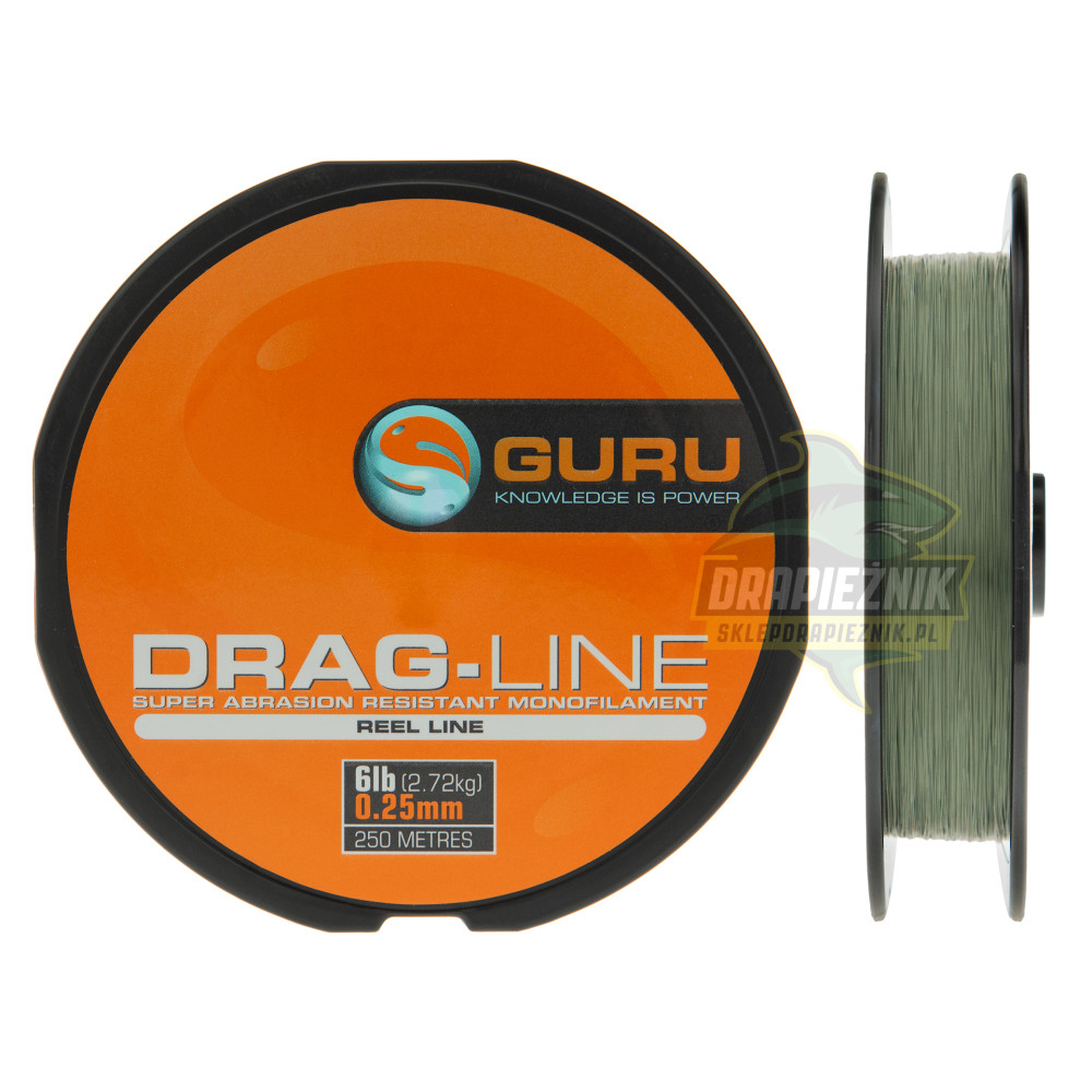 Żyłka Guru Drag-Line 250m - 0.28mm // 8lb