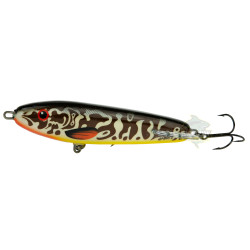 QSE056 Wobler Salmo Sweeper 12cm Sinking - Barred Muskie