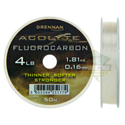 LCA009 Żyłka Drennan Acolyte Fluorocarbon 50m - 0,25mm