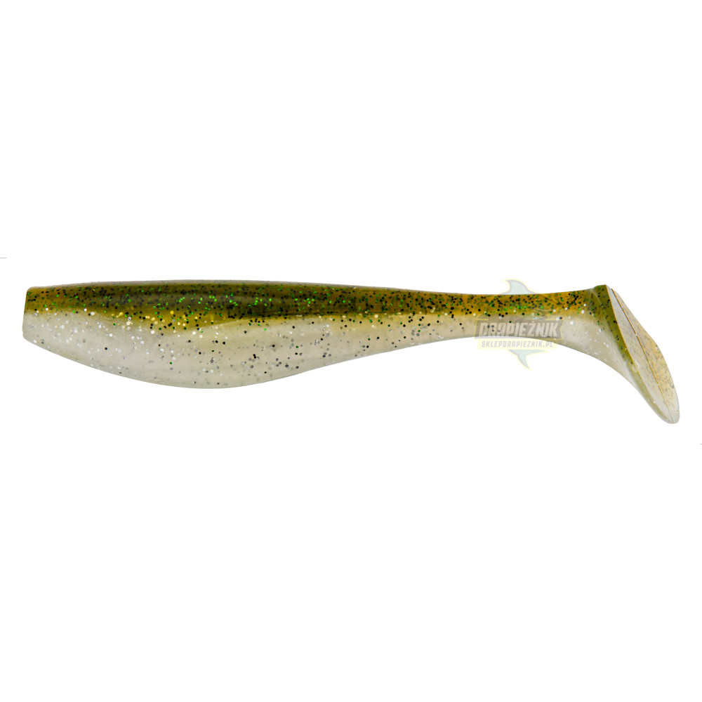 Gumy FishUp Wizzle Shad 5.0" / 12.5cm - 202 Green Pumpkin/Pearl