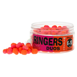 Ringers Chocolate Orange Duos Wafters 6+10mm - Orange-Pink