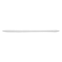 Libra Lures Bass Fat Stick Worm 12.8cm - 001 / WHITE