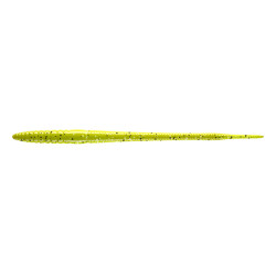 Libra Lures Bass Slim Finnese Worm 14cm - 006 / HOT YELLOW WITH BLACK PEPPER