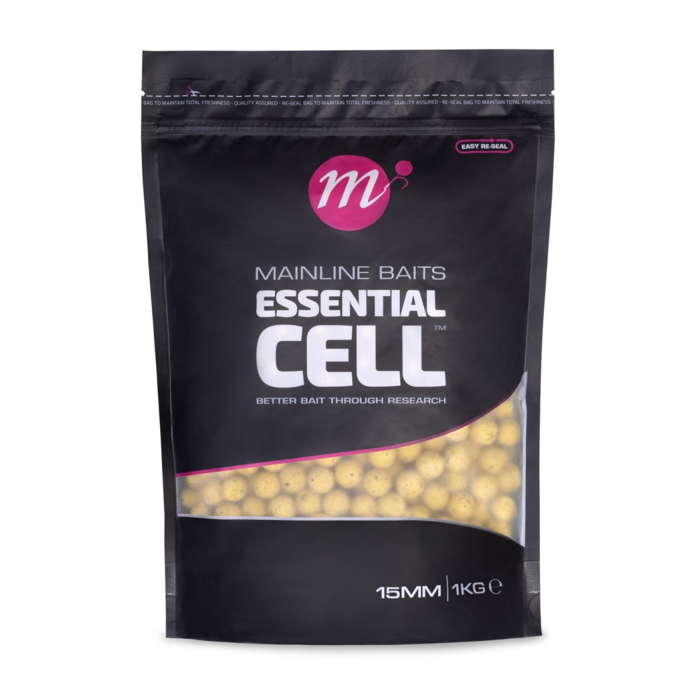 M41005 Mainline Shelf Life Boilies 15mm 1kg - Essential Cell
