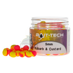 Dumbellsy Bait-Tech DUOS Criticals Wafters 5mm - Rhubarb & Custard