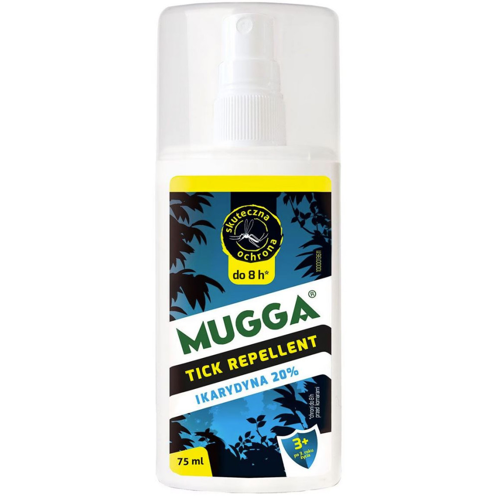 Preparat na kleszcze Mugga Tick Repellent 20% IKARYDYNA 75ml