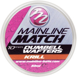 MM3124 Mainline Match Dumbell Wafters 10mm - Red-Krill