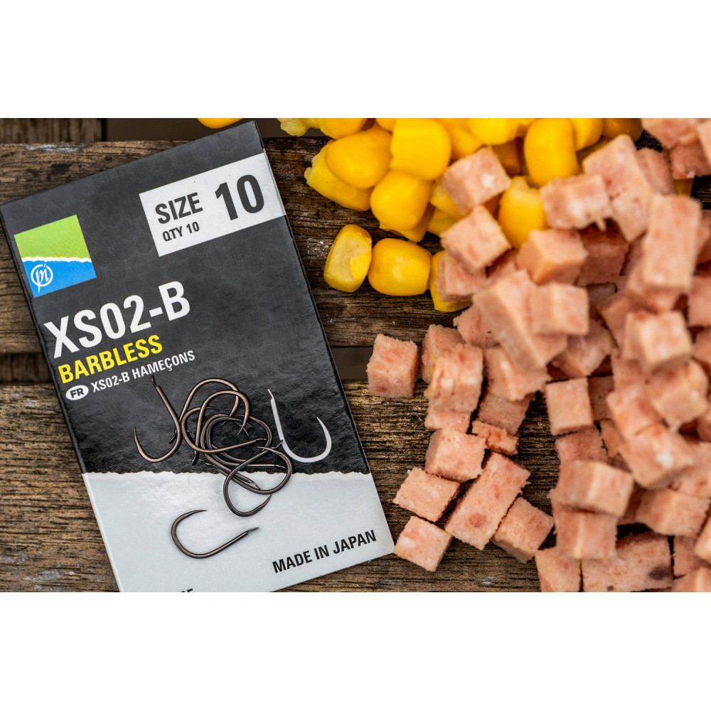 Haczyki Preston XS02-B Barbless Spade