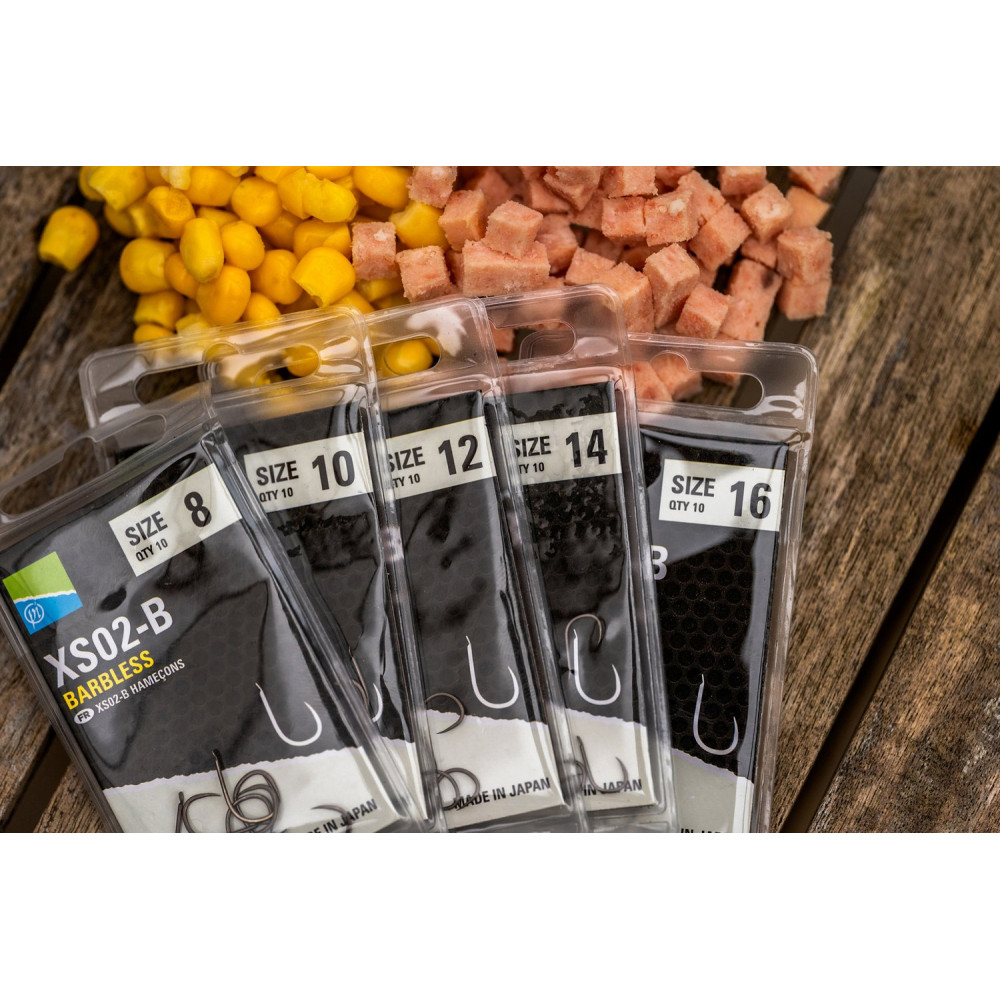 Haczyki Preston XS02-B Barbless Spade