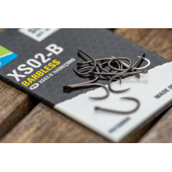 Haczyki Preston XS02-B Barbless Spade