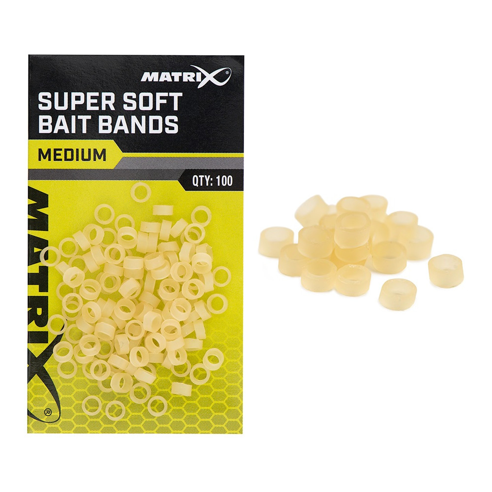 GAC454 Gumki Matrix Super Soft Bait Bands - Medium