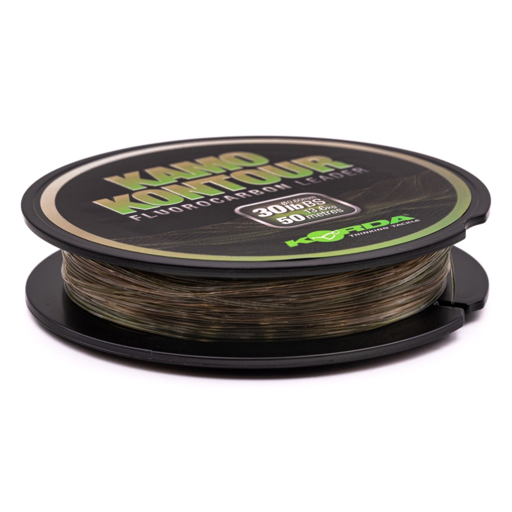 KFLU04 Strzałówka Korda Kamo Kontour Fluorocarbon Leader 50m - 0.60mm