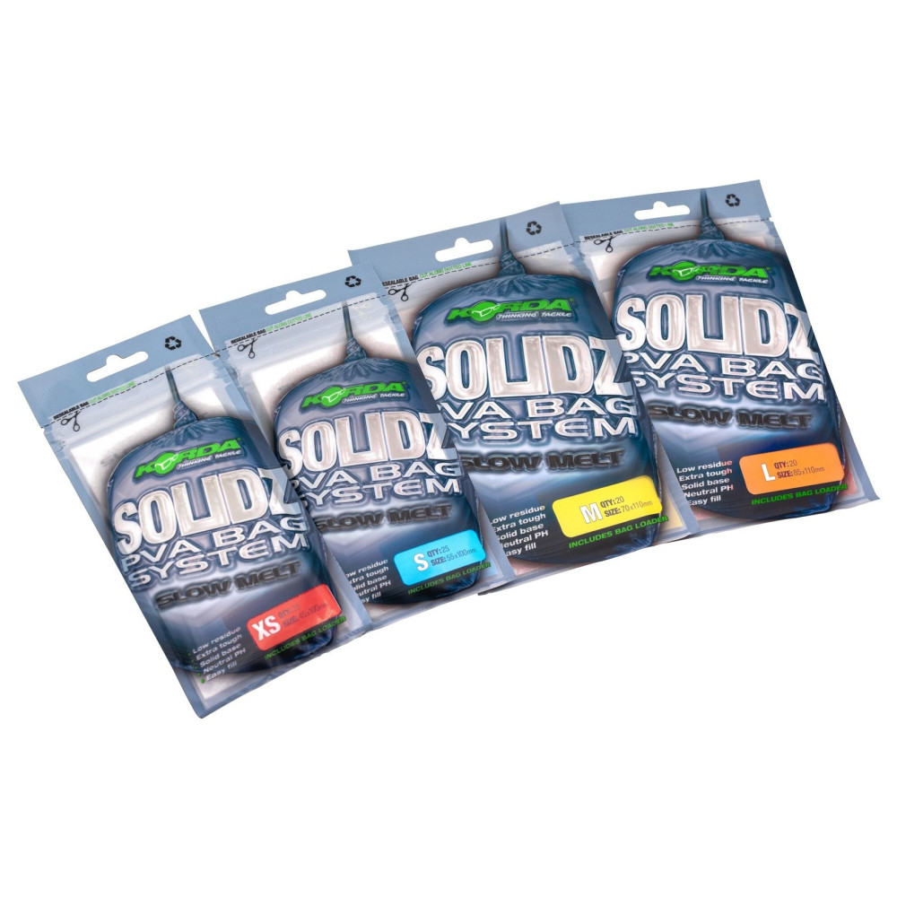 Worki Korda PVA Solidz SLOW MELT PVA Bag System