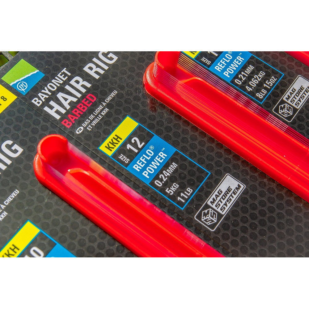 Przypony Preston KKH Mag Store Hair Rigs - 4" / BAYONET /